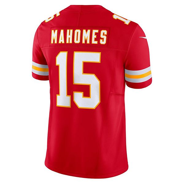 Футболка Patrick Mahomes Kansas City Chiefs Vapor FUSE Limited красная Nike — фото 4