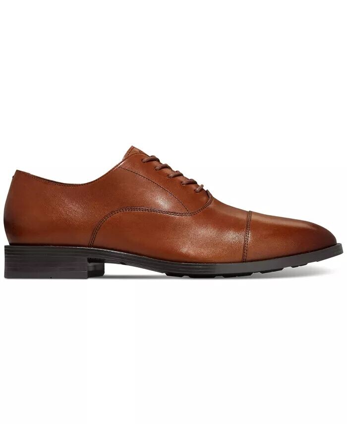 Мужские оксфорды со шнуровкой Hawthorne и закрытым носком Cole Haan, коричневый — фото 2