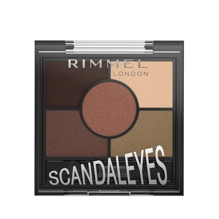 

Тени для век Rimmel London HD 5 цветов Brixton Brown