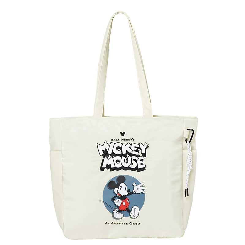

Disney Микки Серия Нейлоновая Одноплечевая Сумка Классическая Унисекс Экрю, Mickey Mouse
