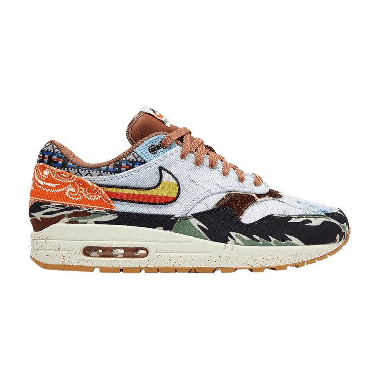 

Кроссовки Nike Concepts x Air Max 1 SP 'Heavy' Special Box, разноцветный