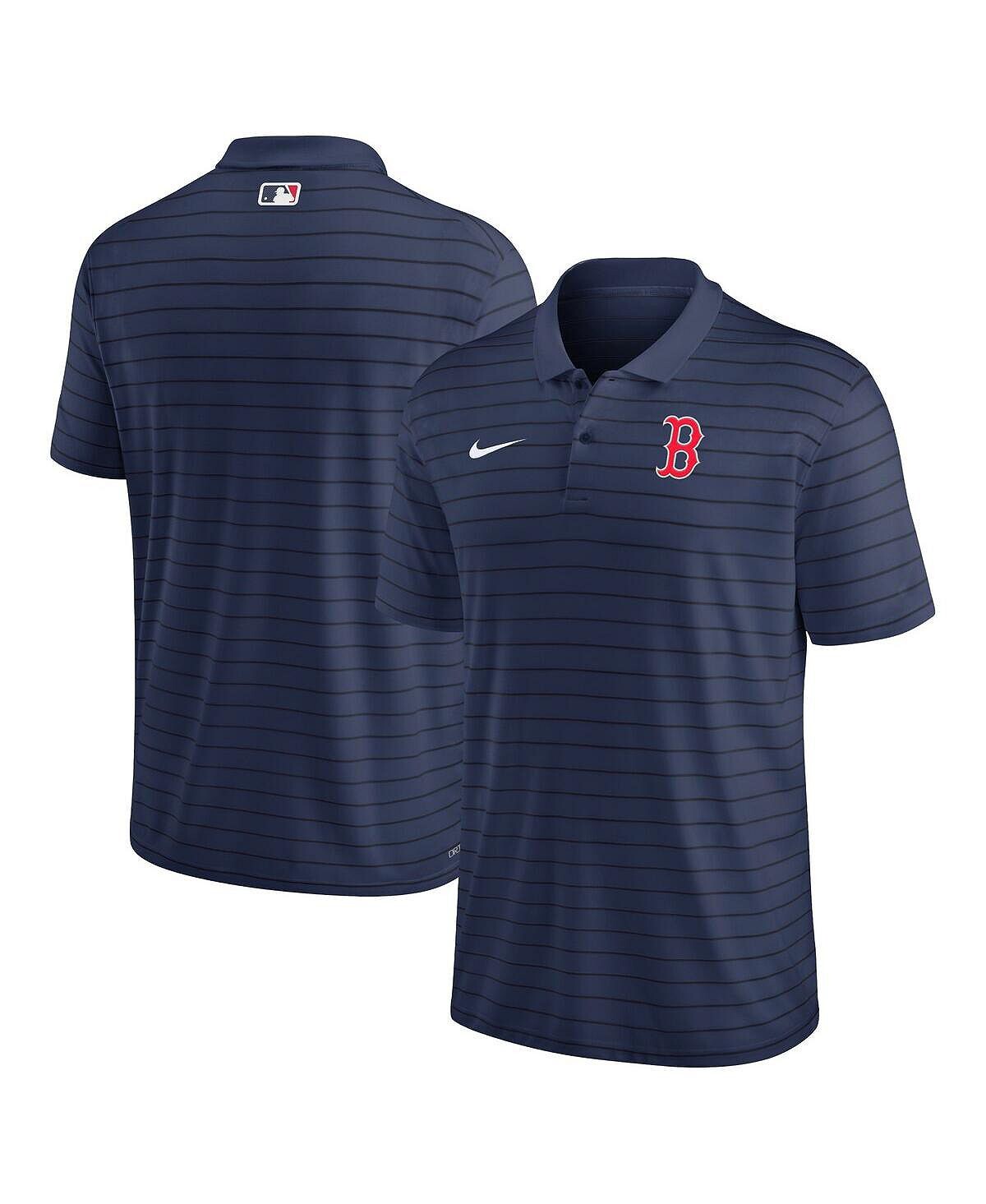 

Мужская темно-синяя рубашка-поло Boston Red Sox Authentic Collection Victory в полоску Performance Nike