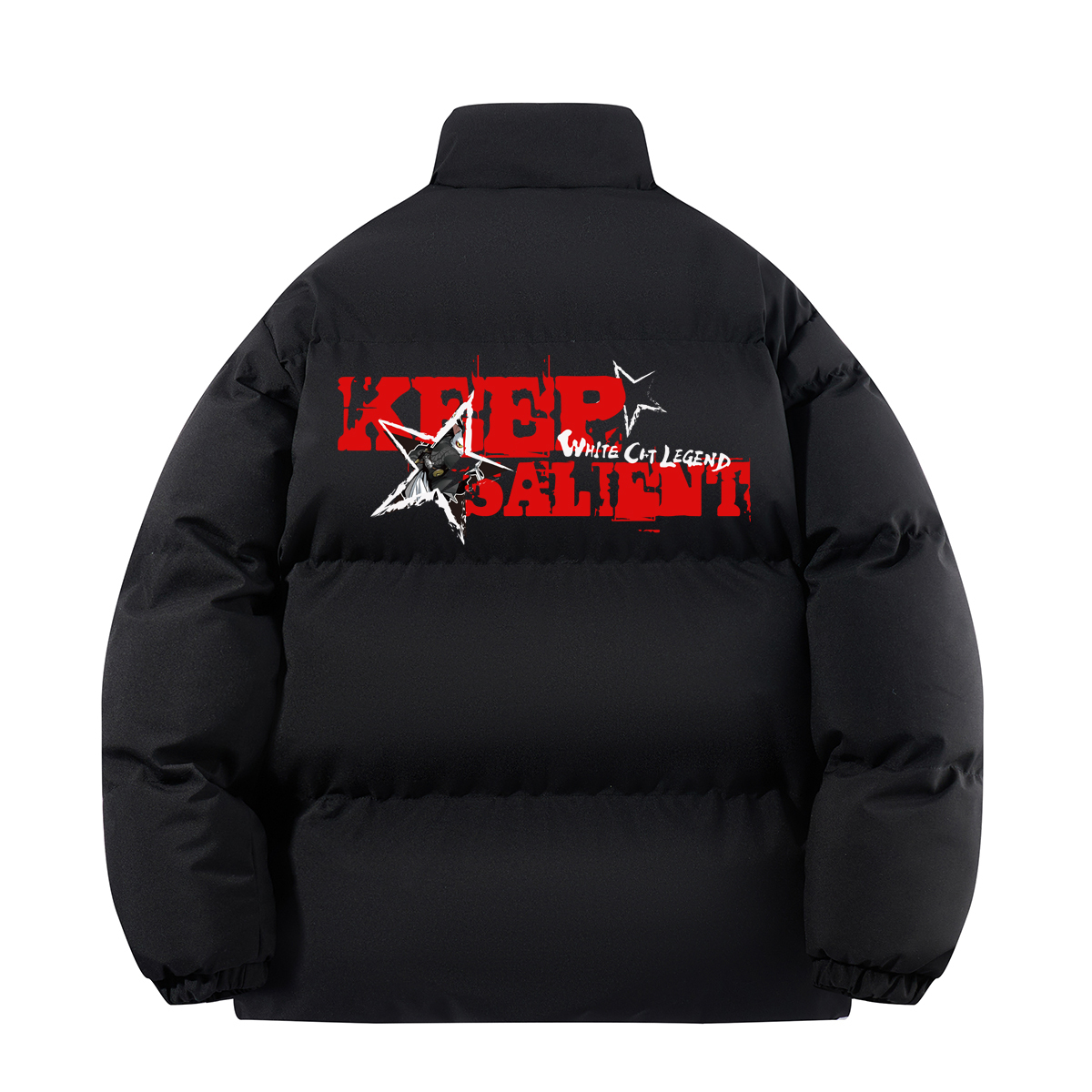 

KS Пуховик DALISIRIZHI LIANMINGKUAN унисекс, Black Red
