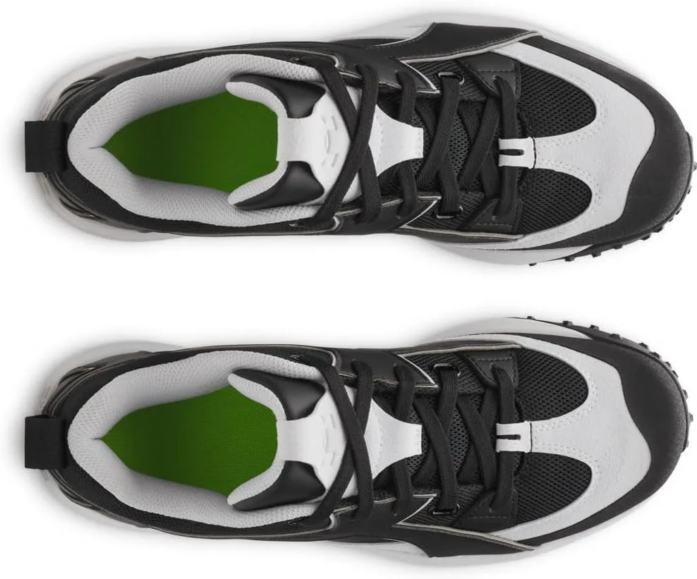 Бейсбольные бутсы Under Armour для мужчин Yard Icon Turf, черно-белый — фото 4