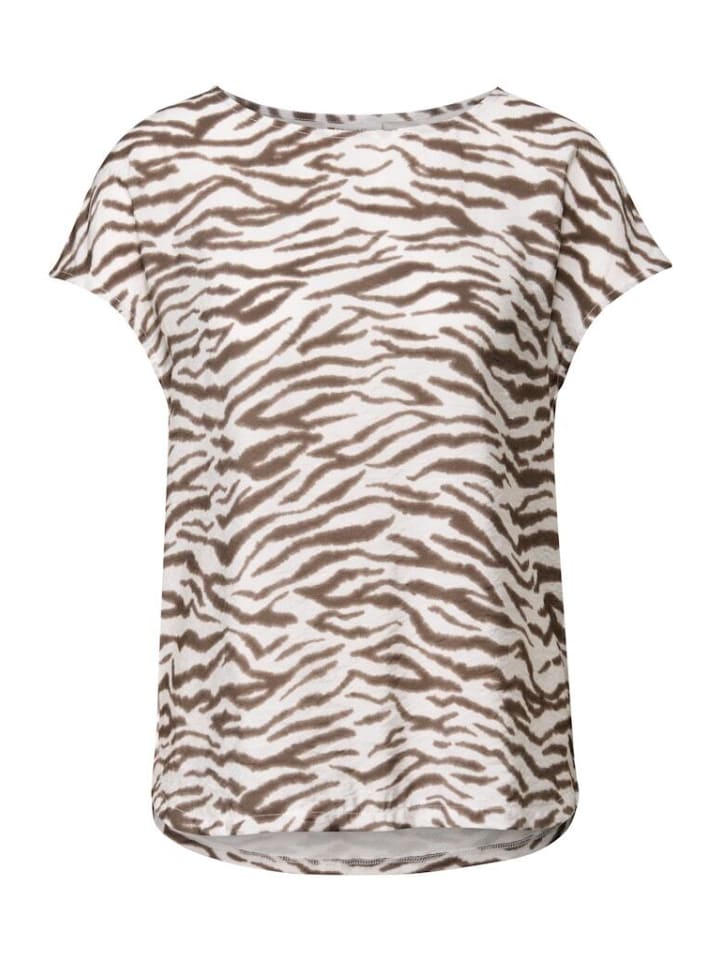 

Футболка цвета кочевник коричневого цвета Street One