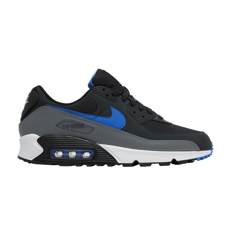 

Кроссовки Nike Air Max 90 'Black Medium Blue', черный