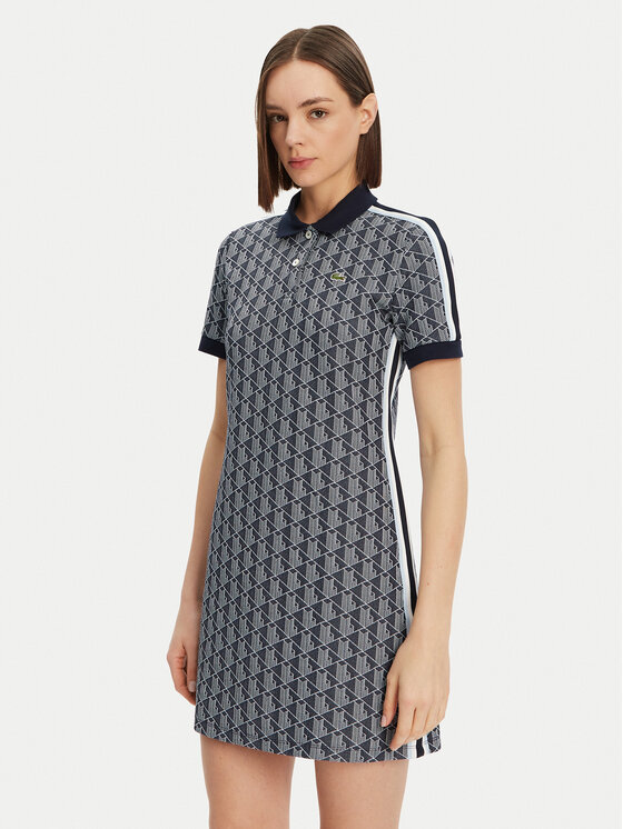 

Платье облегающего кроя для повседневной носки EF2655 Lacoste, синий