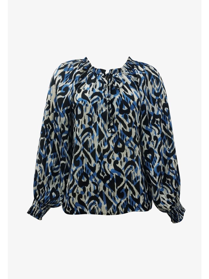 

Блуза GINI LONDON Gini Tie Neck, синий