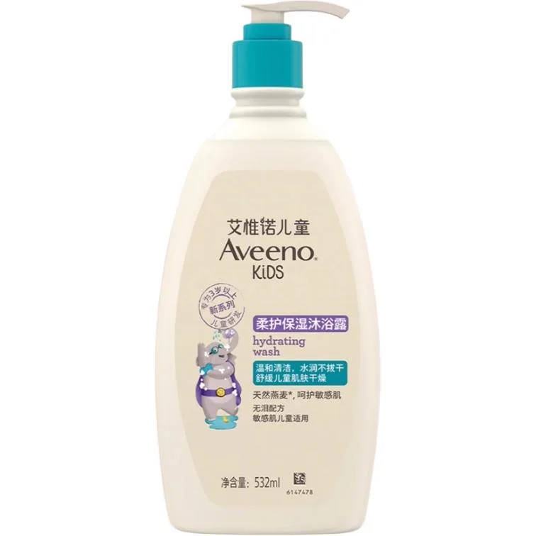 Нежный увлажняющий гель для душа Aveeno, 532ml