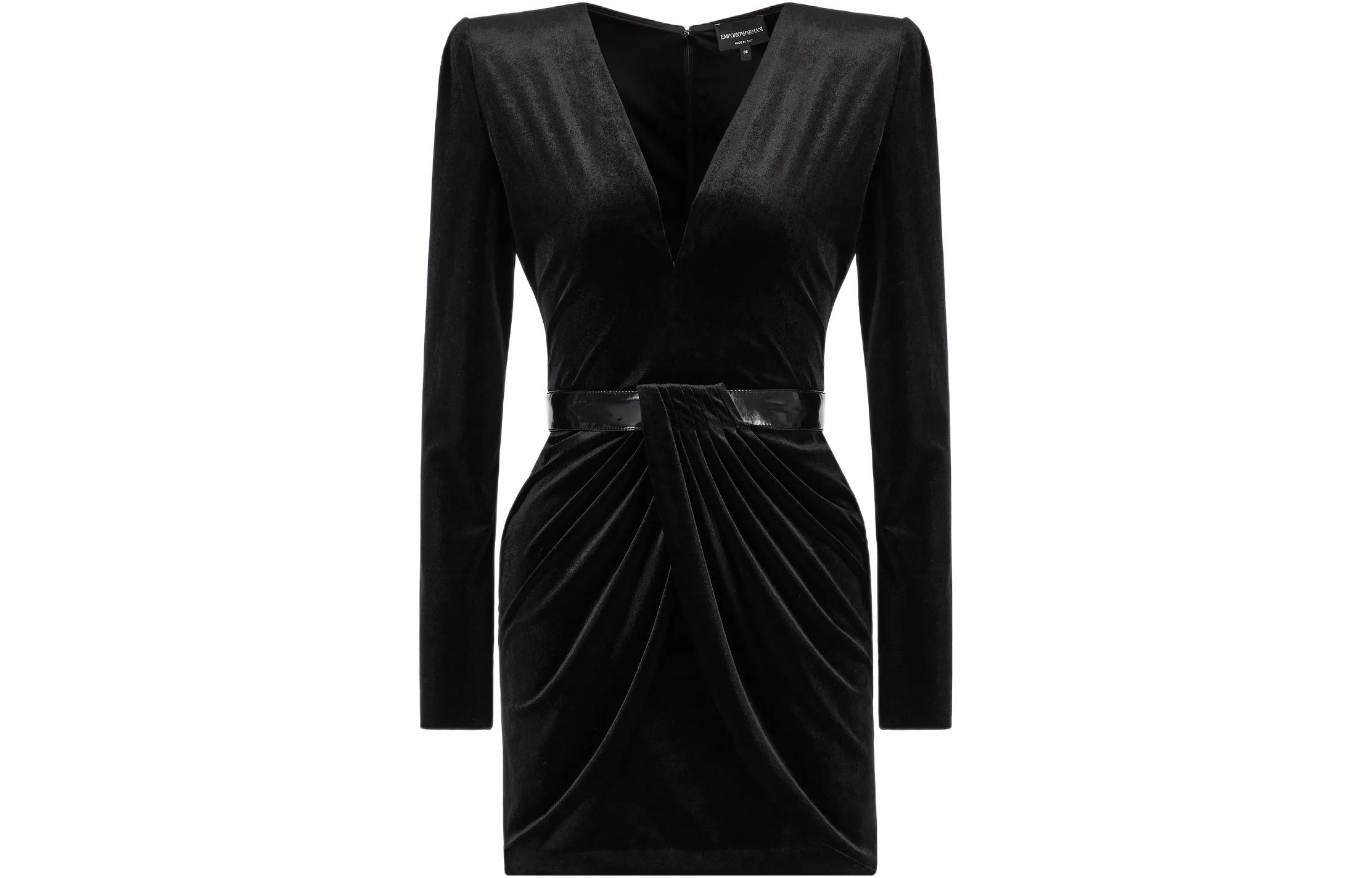 

EMPORIO ARMANI Платье женское черное