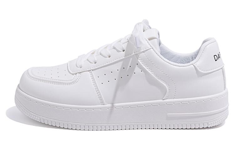 

Кроссовки DAPHNE Skateboarding Shoes Women's Low-top White, белый