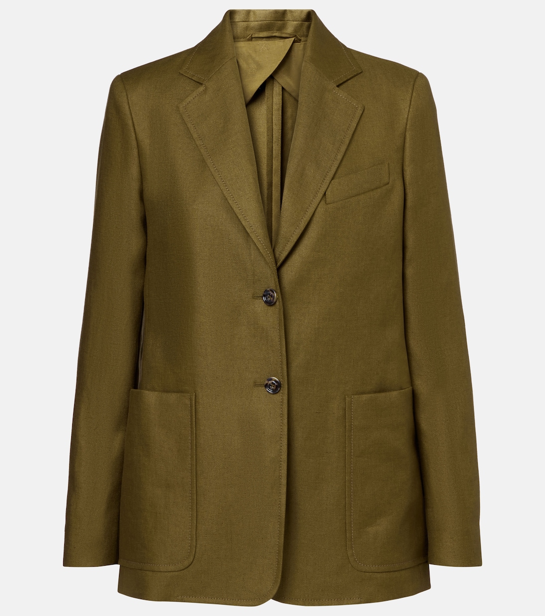 

Льняной блейзер Guglia Max Mara, Olio