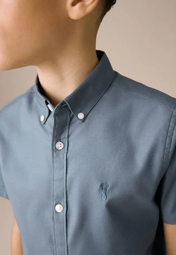 Рубашка Oxford Next, airforce blue, синий — фото 4