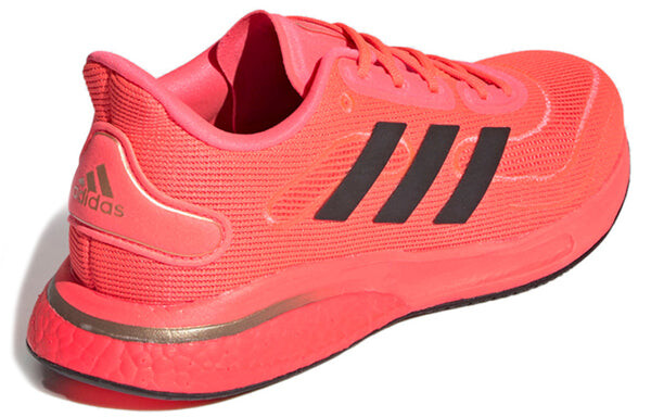 Кроссовки сверхновые Adidas, красный — фото 4