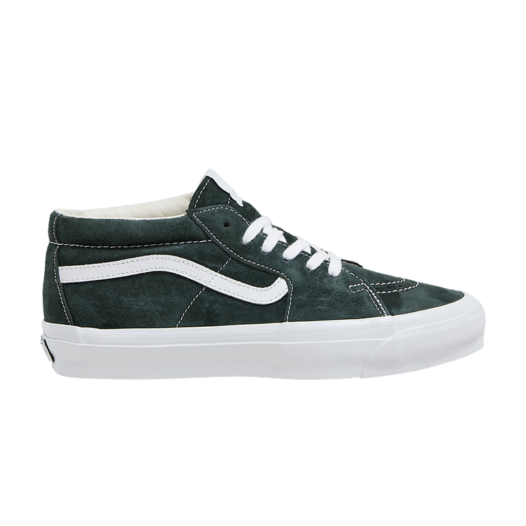 

Кроссовки Vans Sk8-Mid Reissue 83 LX 'Pig Suede - Scarab', зеленый