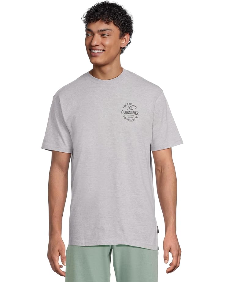 

Футболка Quiksilver Locked Up Short, цвет Athletic Gray