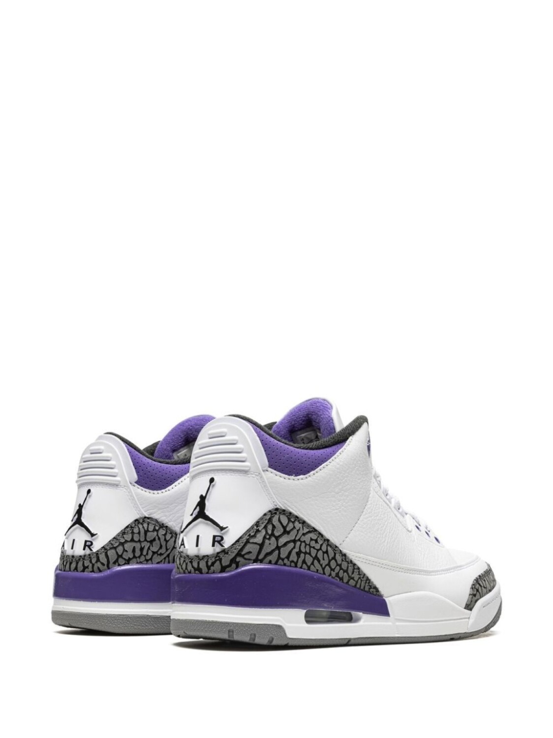 Кроссовки Air 3 Dark Iris Jordan, белый — фото 3