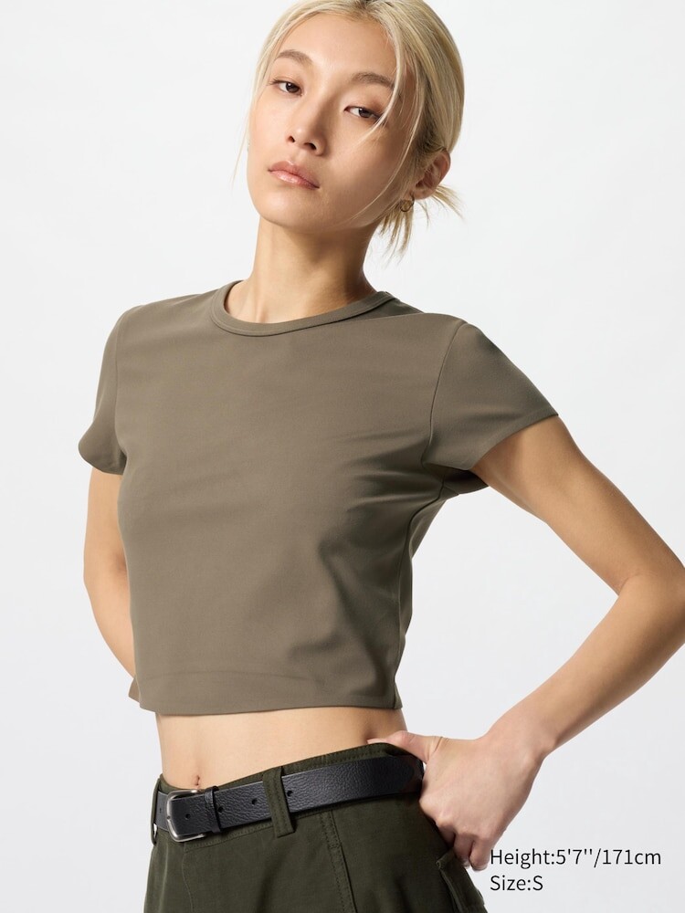 

Футболка женская Uniqlo, цвет 37 коричневый