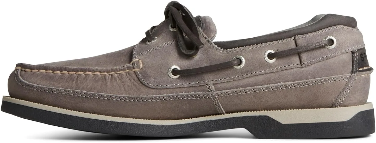 Мужские мокасины Sperry Mako с двумя туфлями класса люкс, серый — фото 3