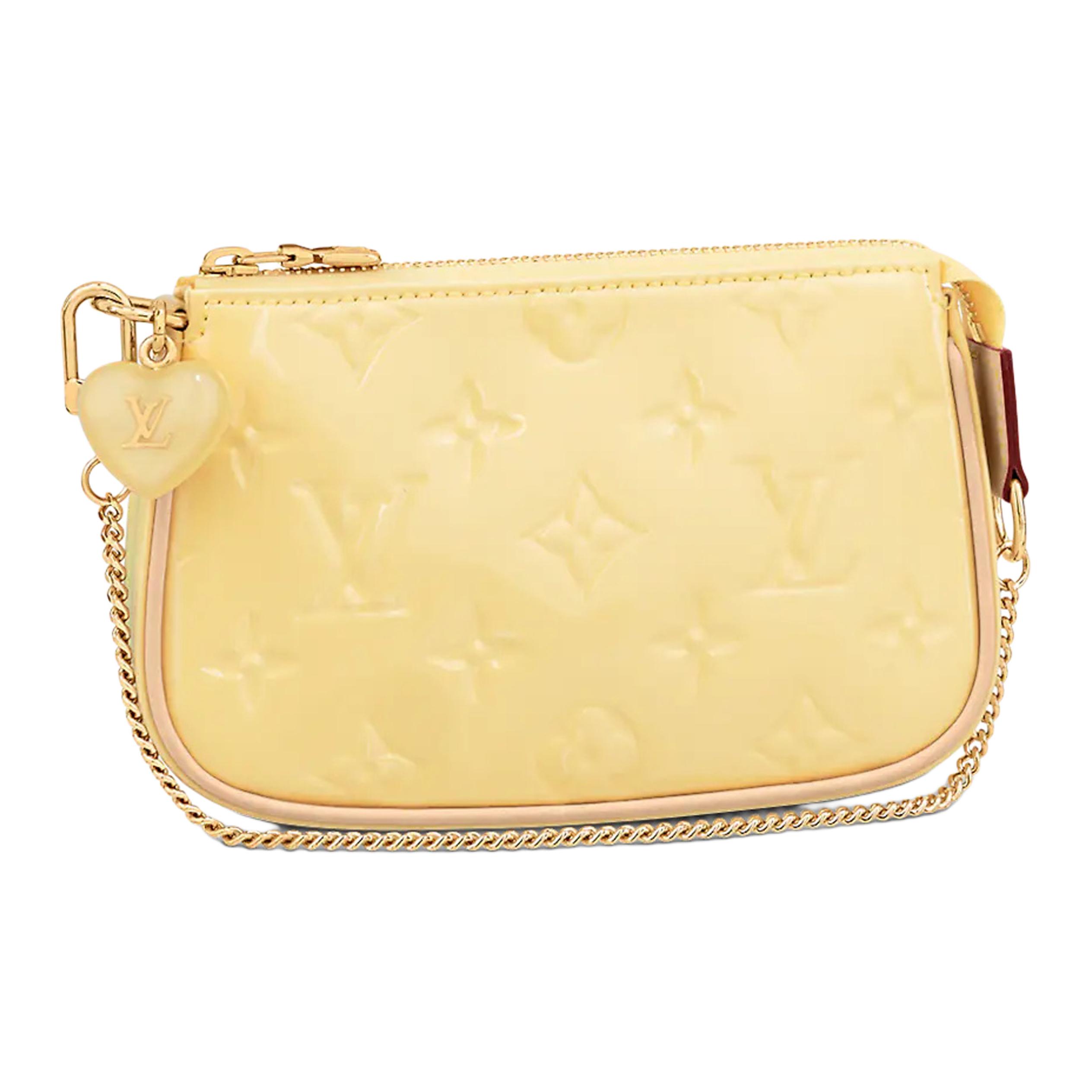 

Мини-кошелёк Аксессуары Банановый Шипучка Жёлтый LOUIS VUITTON, gift set(basic set+box+shopping bag)