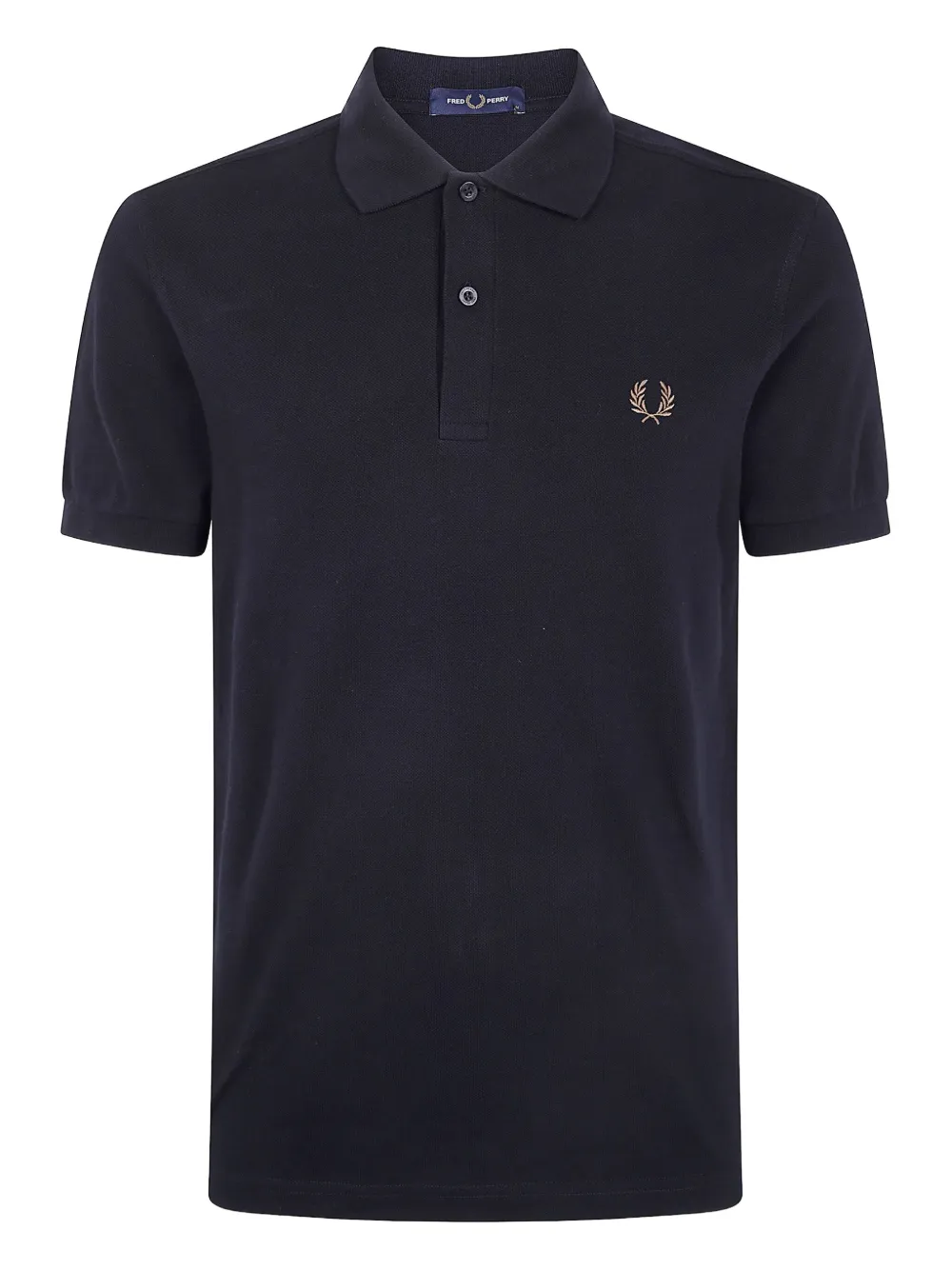 

Рубашка-поло с вышитым лавром Fred Perry, черный