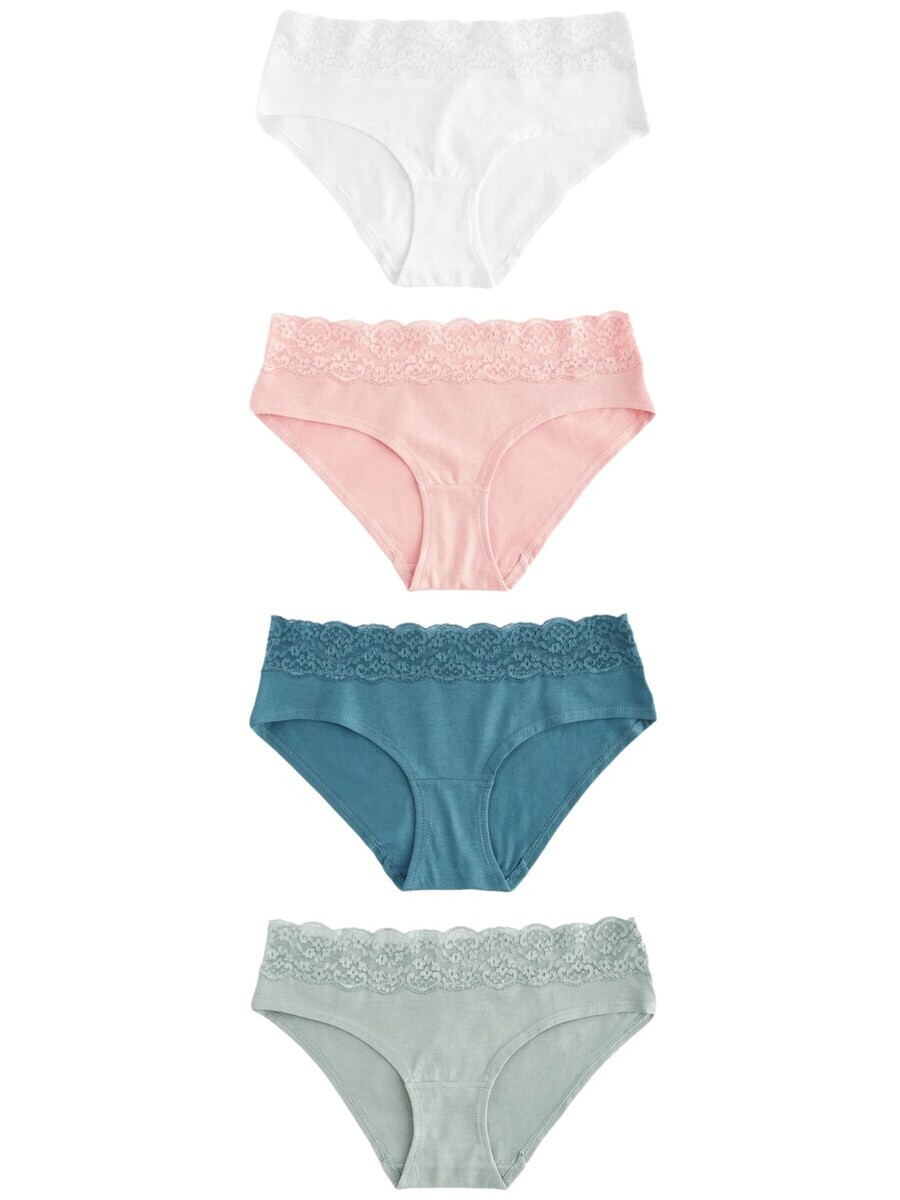 

Трусики Next Panty, цвет green/petrol/light pink/white