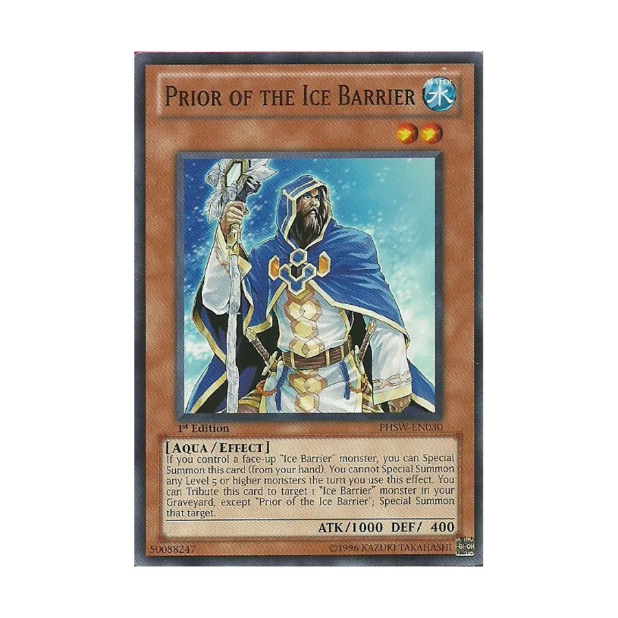 

CCG Приор Ледяного барьера (Обычный), Yu-Gi-Oh - Photon Shockwave - Singles