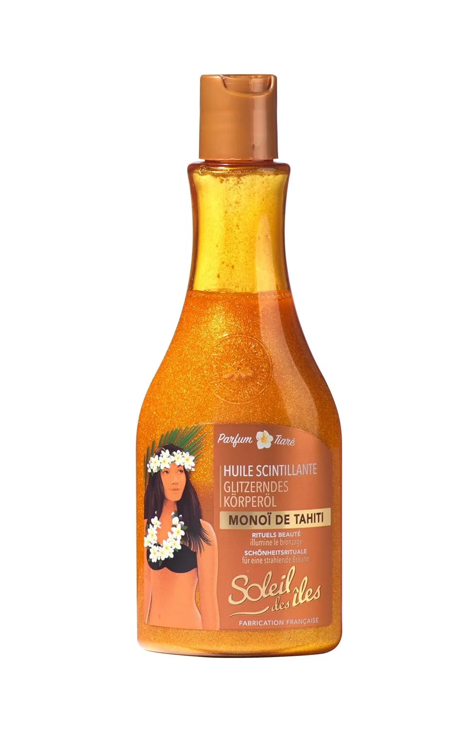 Мерцающее масло для тела Soleil des Isles с ароматом тиаре Soleil Des Iles
