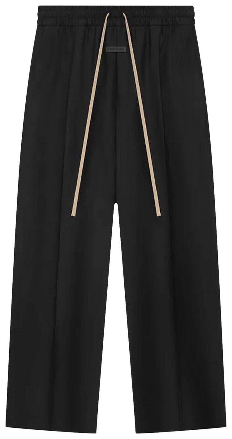 

Брюки Fear of God Single Pleat Wide Leg Pant 'Black', черный