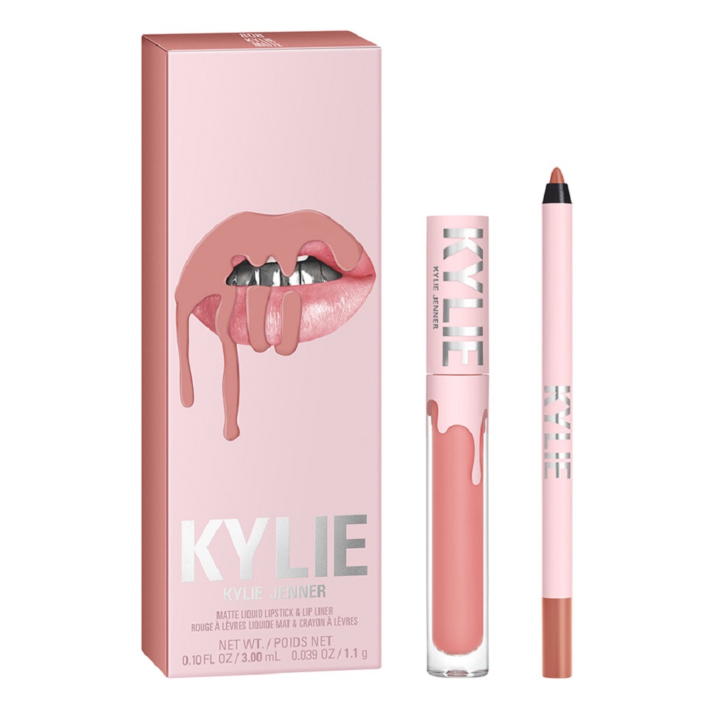 

Набор матовой помады для губ matte lip kit Kylie Cosmetics, цвет nr. 808 kylie, количество 1 шт.