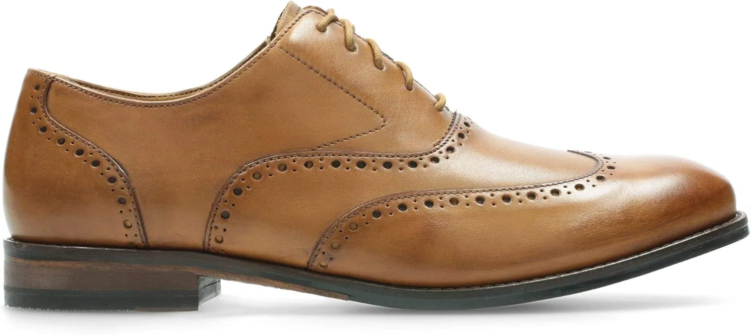 Мужские дерби Clarks Edward Walk, Brown Tan Leather — фото 2