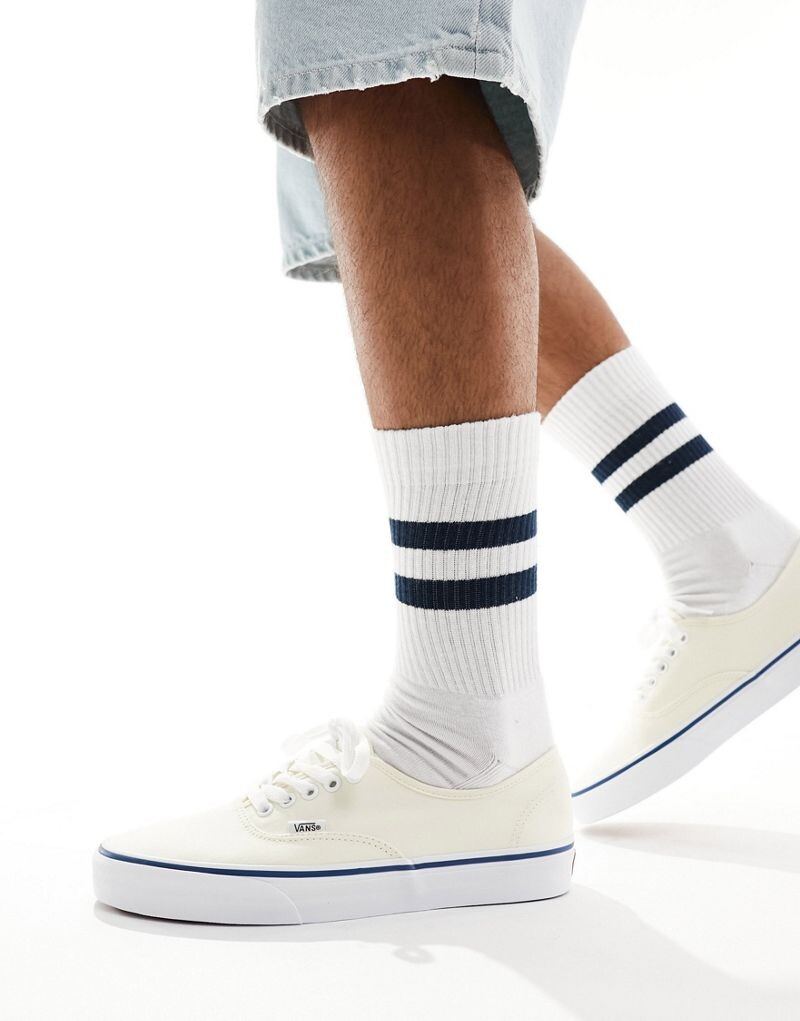 Белоснежные кроссовки Vans Authentic