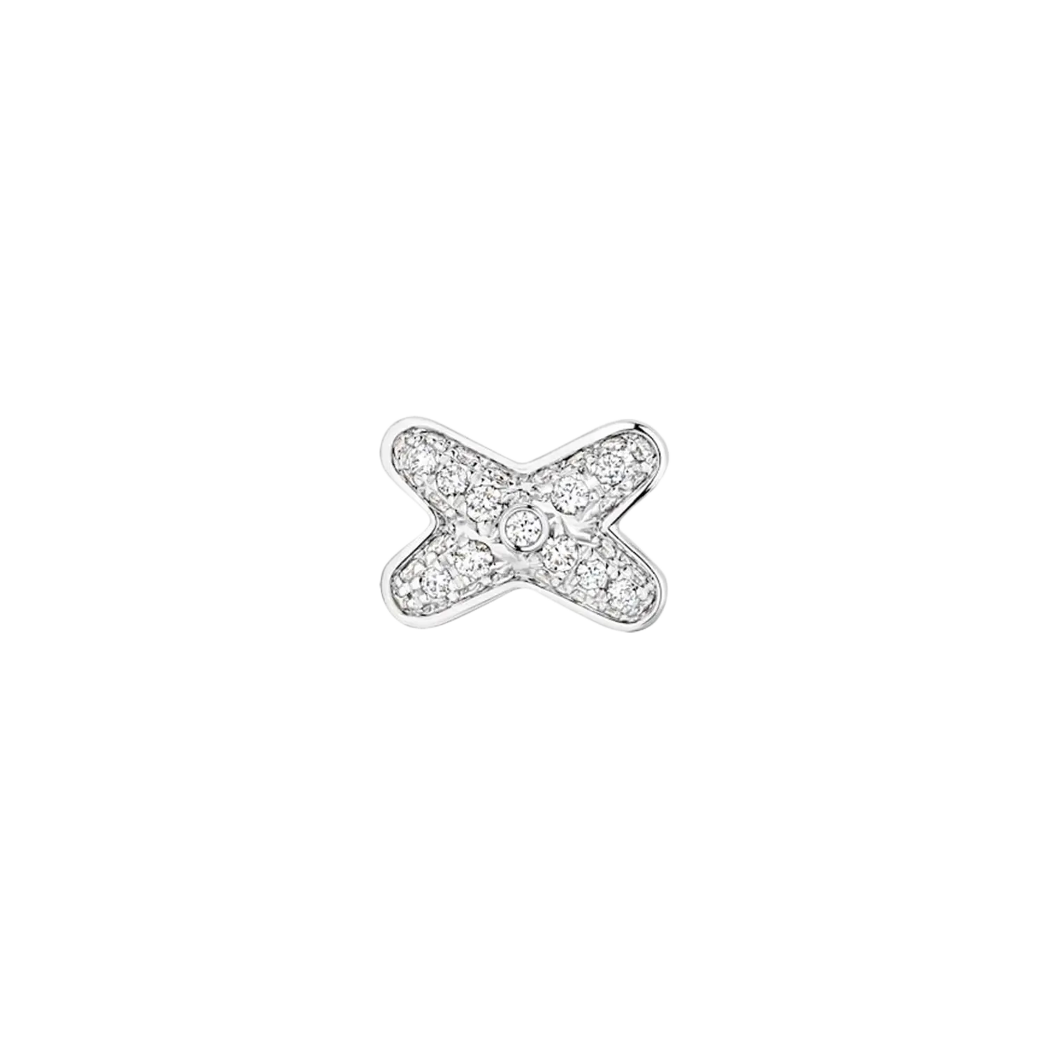 

Серьга Chaumet Jeux de liens из белого золота с бриллиантами