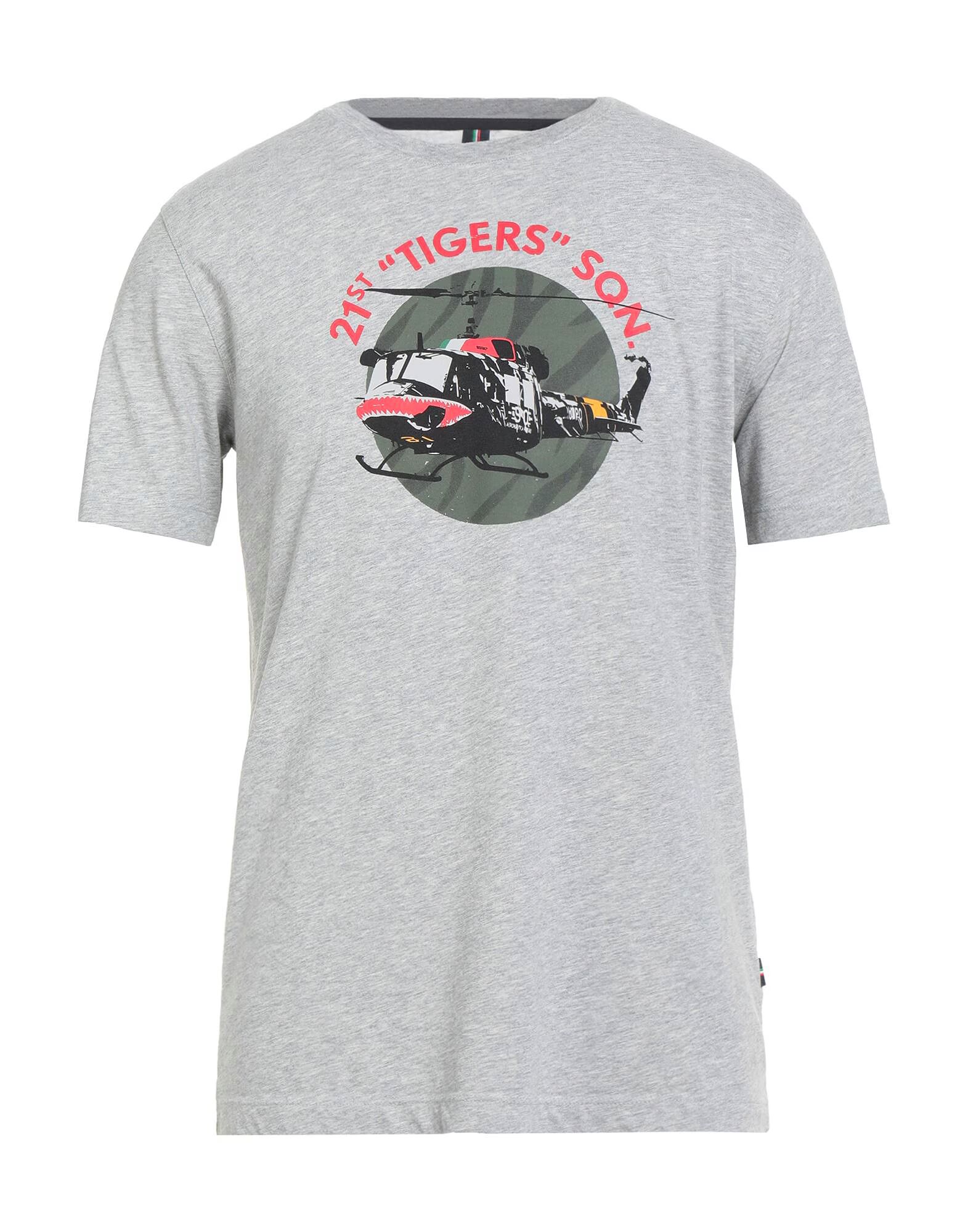 

Футболка Aeronautica Militare, светло-серый