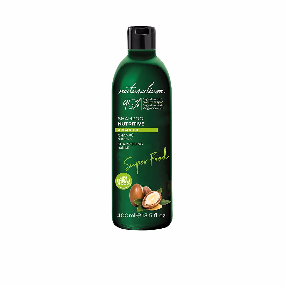 

Увлажняющий шампунь Super Food Argan Oil Nutritive Shampoo Naturalium, 400 мл