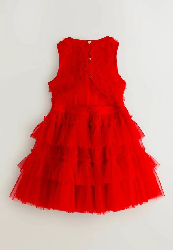 Коктейльное платье/вечернее платье прямого кроя с завязками Baker By Ted Baker, Red — фото 2