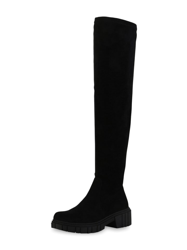 Сапоги VAN HILL Overknees Aria, черный