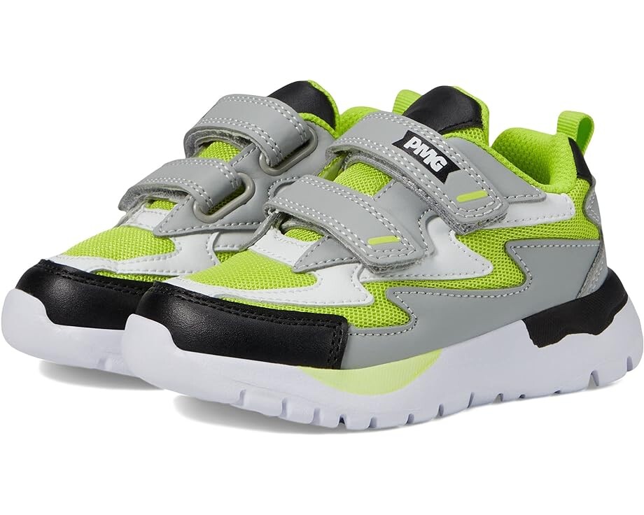 

Кроссовки Primigi 39605, цвет Black/Grey/Lime/White