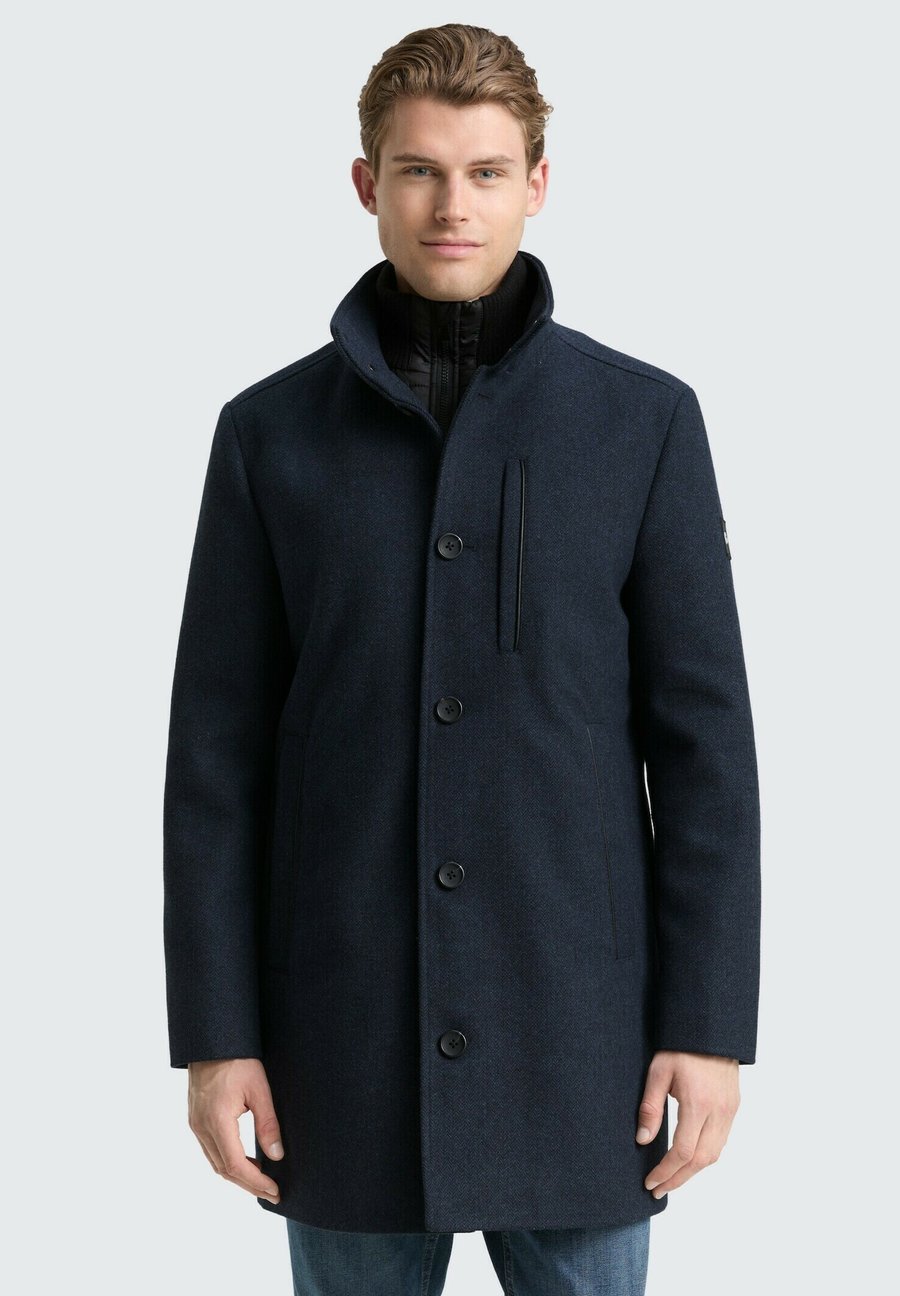 

Пальто TOM TAILOR 2-IN-1 MIT ABNEHMBARER, Blue Small Herringbone/Dark Blue