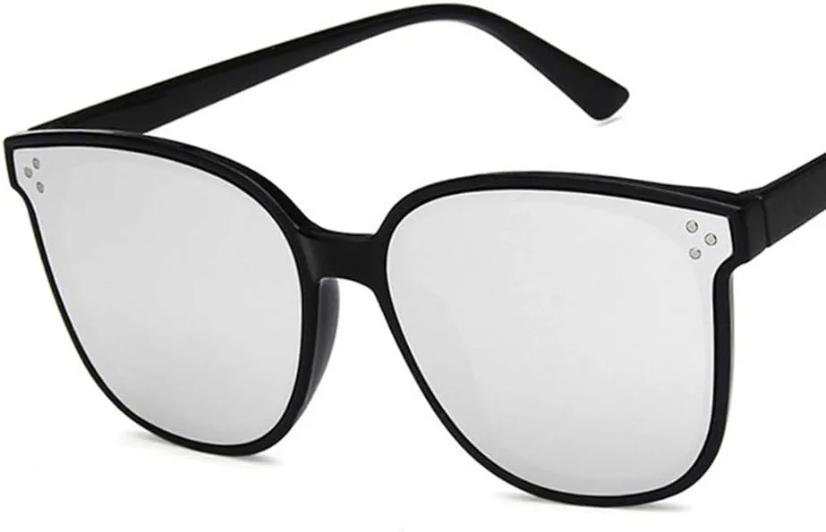 

Солнцезащитные очки Shiratori унисекс, модные, ярко-черные, серые, для отдыха, квадратные, неполяризованные, с защитой от УФ-излучения UV400, Bright Black Silver