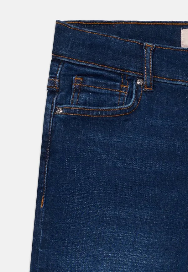 Джинсы kogmadison румяного цвета свободного кроя Only Girls, Dark Blue Denim — фото 3