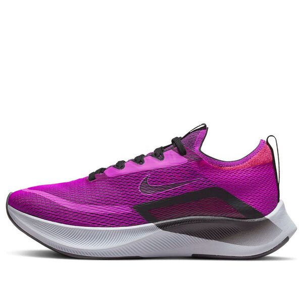 Кроссовки zoom fly 4 Nike, фиолетовый