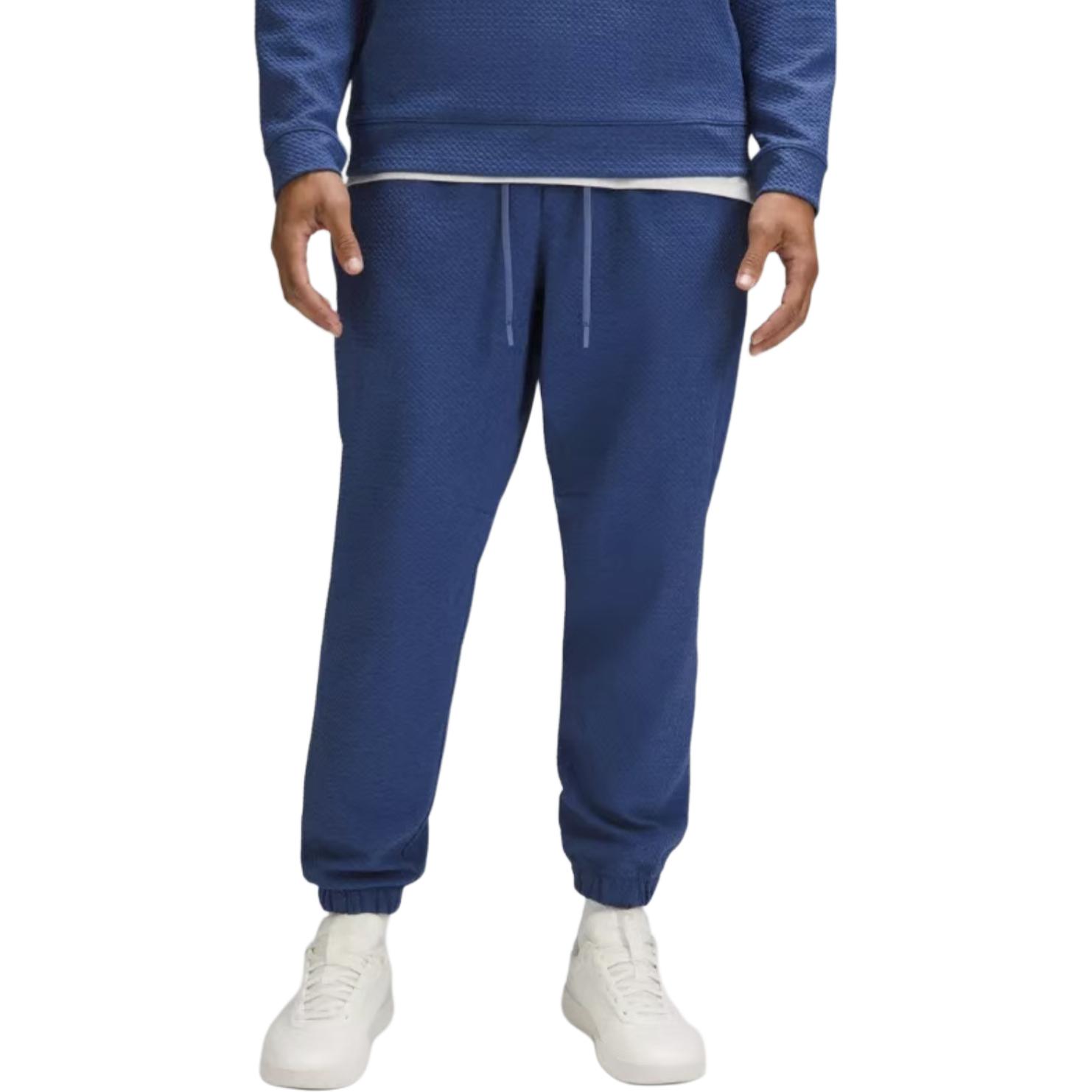 

Трикотажные спортивные штаны мужские Lululemon, синий