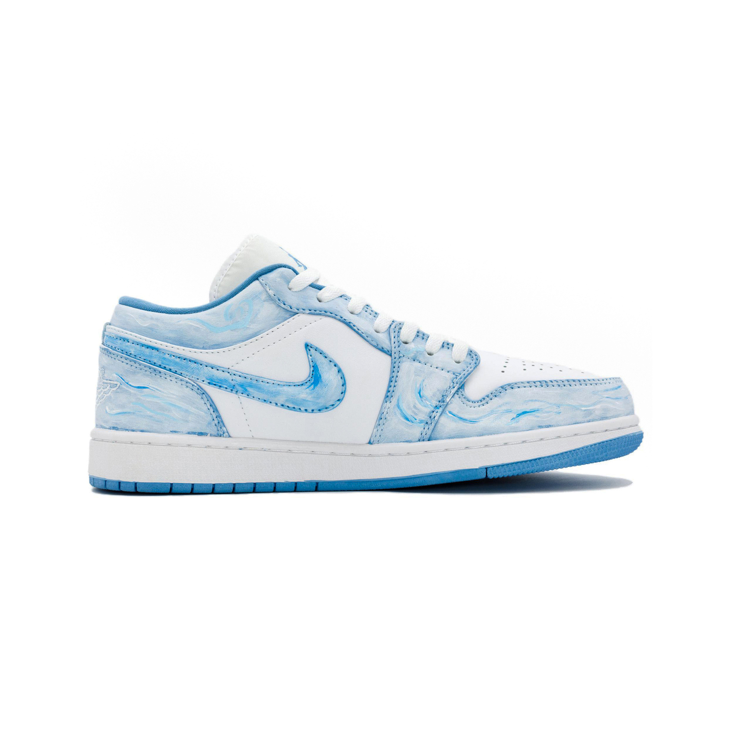 Jordan Air 1 Lán, золотое тиснение, смешанный, универсальный, для пары, брызги чернил, премиальное качество, атмосферный — фото 3