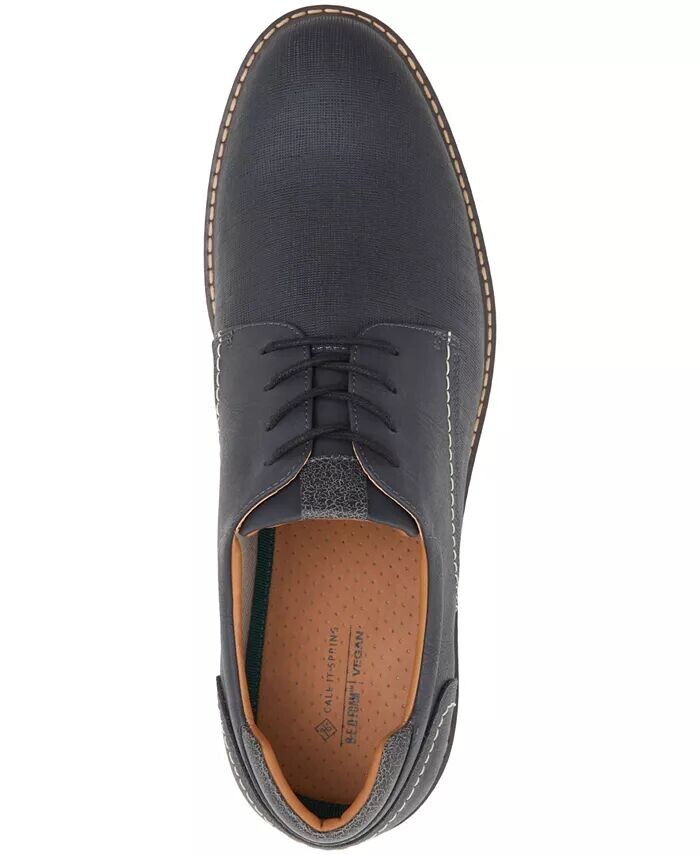 Мужские синтетические туфли Dunne Lace Ups Call It Spring, синий — фото 4