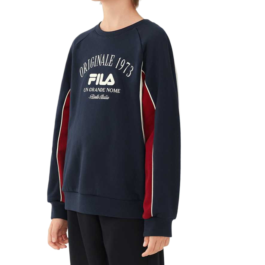 Свитшот FILA KIDS, светло-голубой — фото 4
