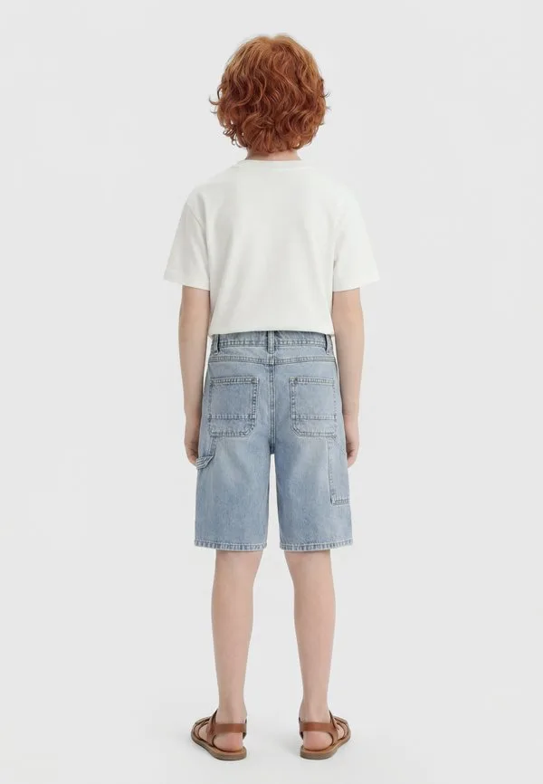 Джинсовые шорты-бермуды nkmryan, светло-голубые джинсы Name It, Light-Blue Denim — фото 2