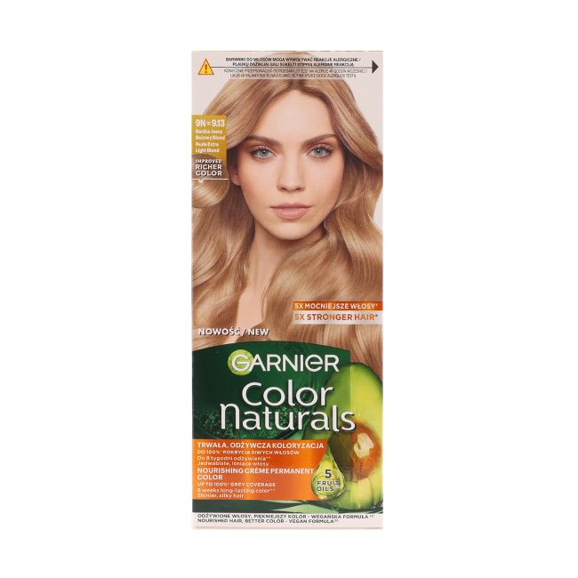 

Краска для волос Color Naturals Garnier, цвет 9n nude extra light blonde