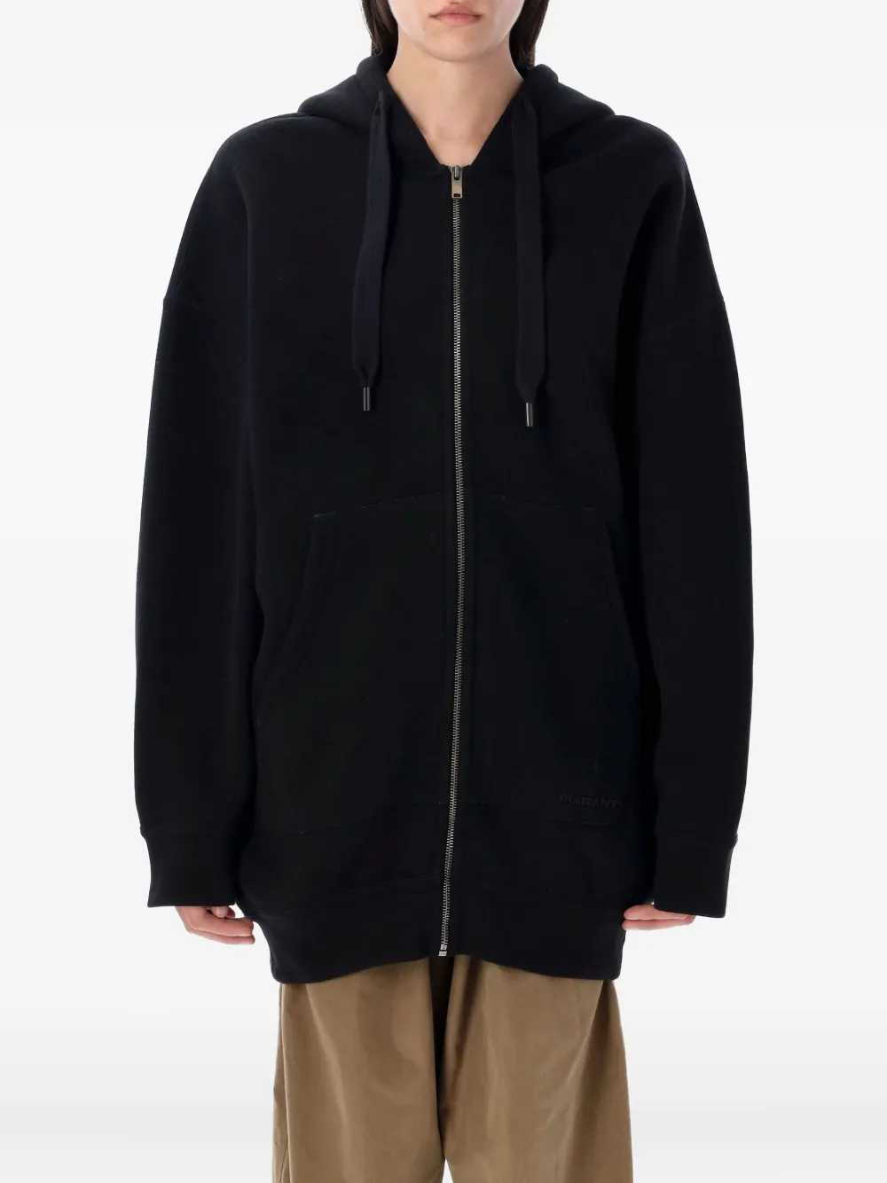

Толстовка Zip-up hooded top MARANT ÉTOILE, черный