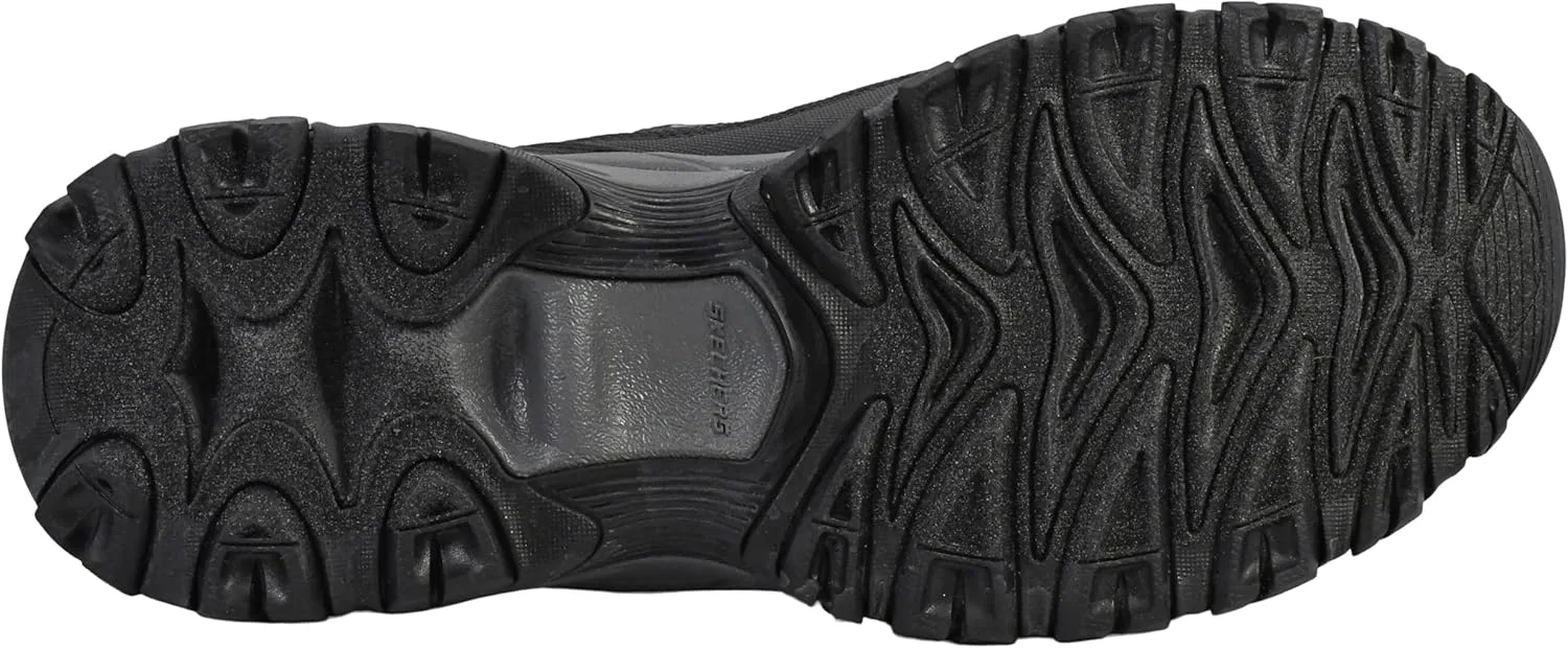 Кроссовки Skechers Afterburn M. Fit Ridgeburn Hands Free Slip-in, черный/уголь — фото 4